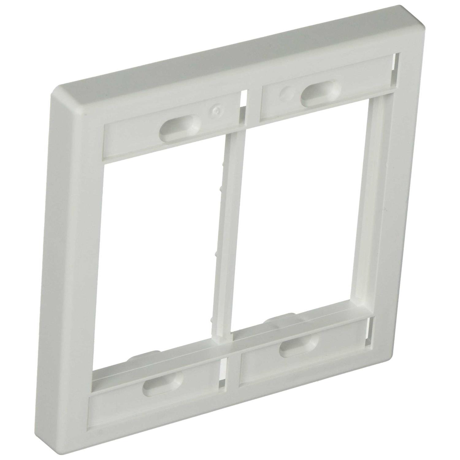 Leviton 41290-DMW 2 Gang Wallplate - Cheap Fitting