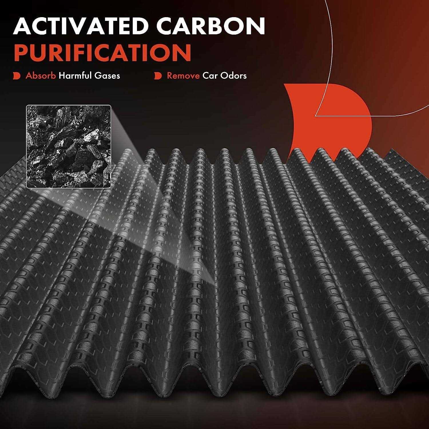 A-premium Cabin Air Filter with Activated Carbon Compatible with Buick - Cheap Fitting