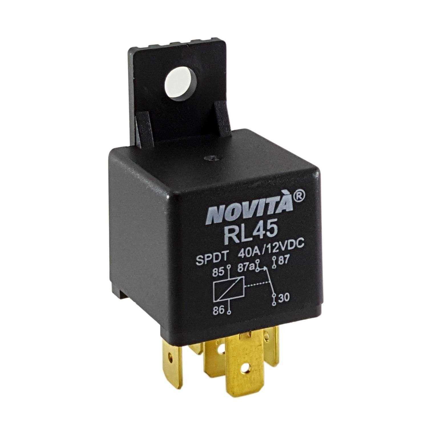 Novita 40 Amps SPDT Accessory Relay at AutoZone - Cheap Fitting