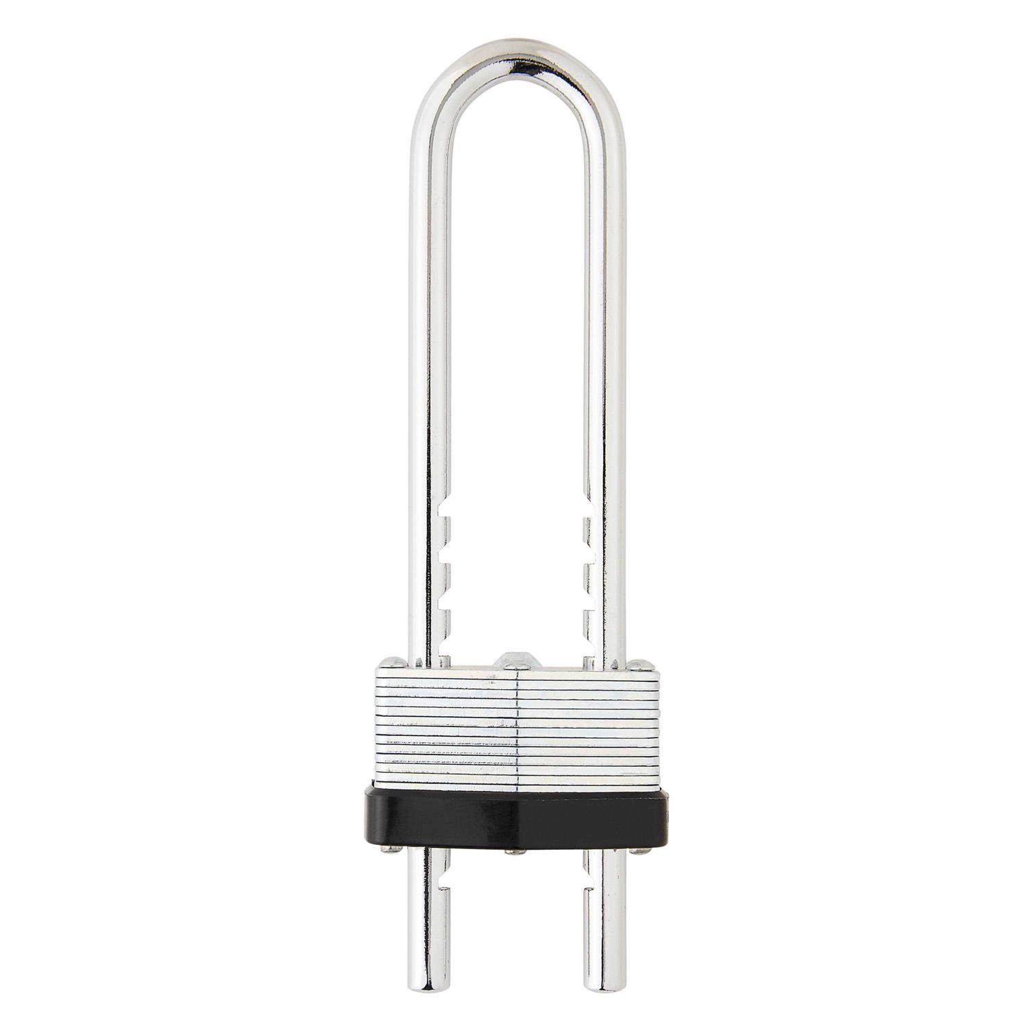 Hyper Tough 44mm Laminated Steel Padlock with Adjustable Shackle - Cheap Fitting