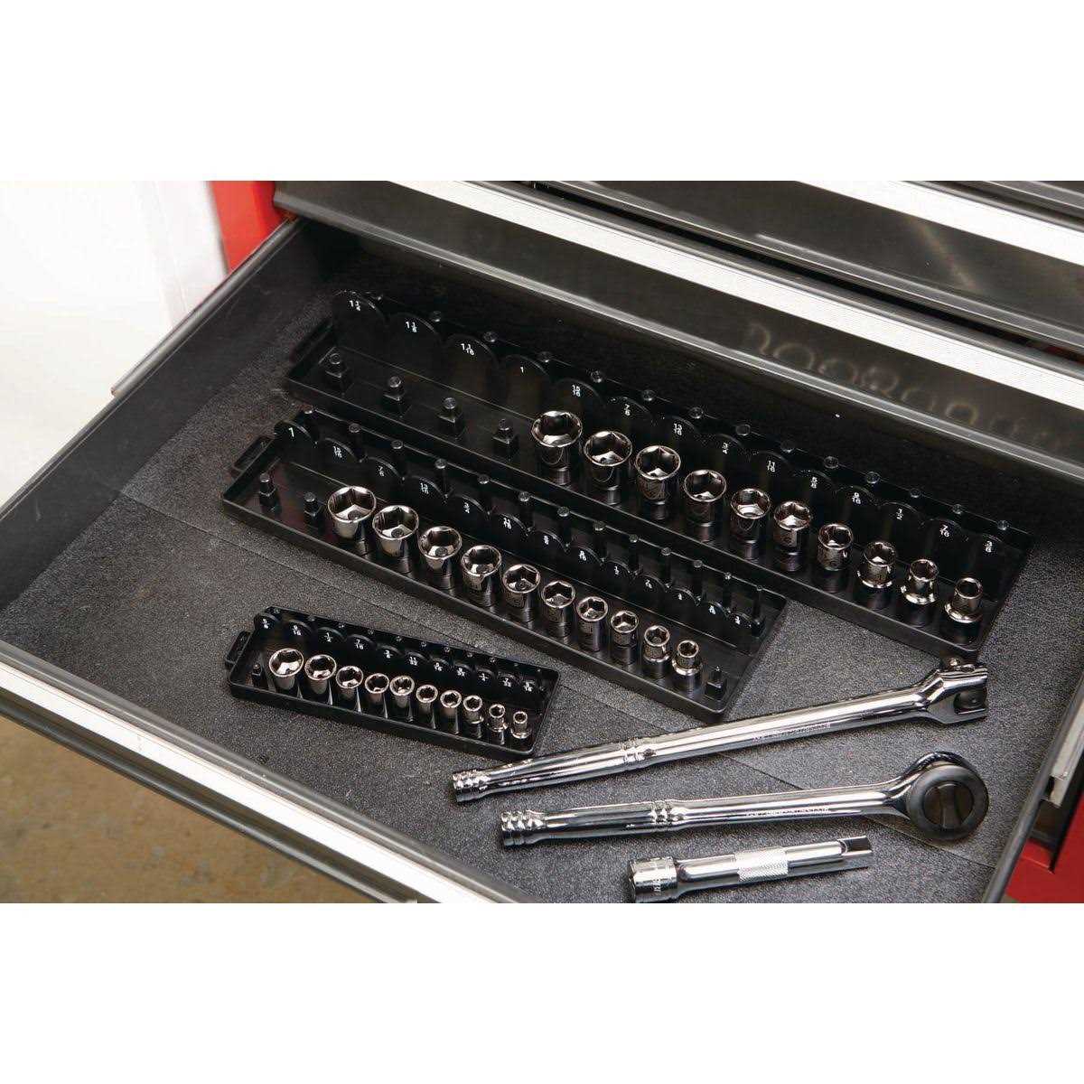 Pittsburgh SAE Socket Tray/Organizer - Cheap Fitting