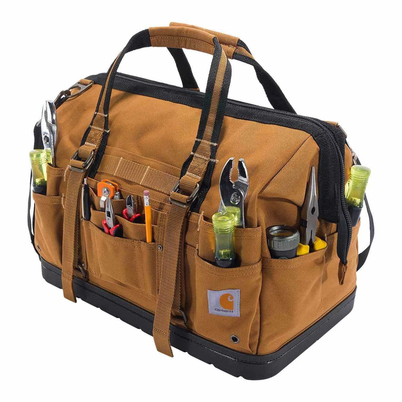 Carhartt 18-inch Molded Base Heavyweight Tool Bag - Cheap Fitting
