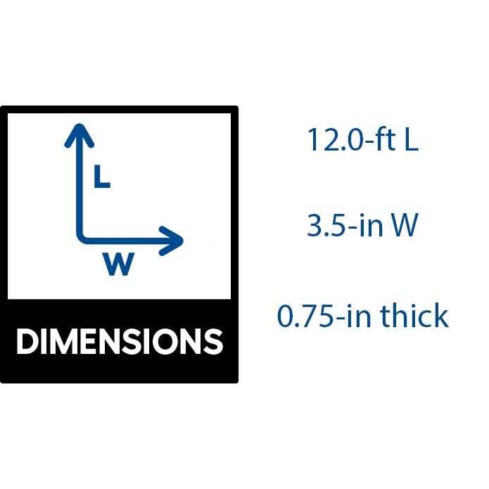 Royal Building Products 0.75-in x 3.5-in x 12-ft PVC Trim Board 2826 - Cheap Fitting