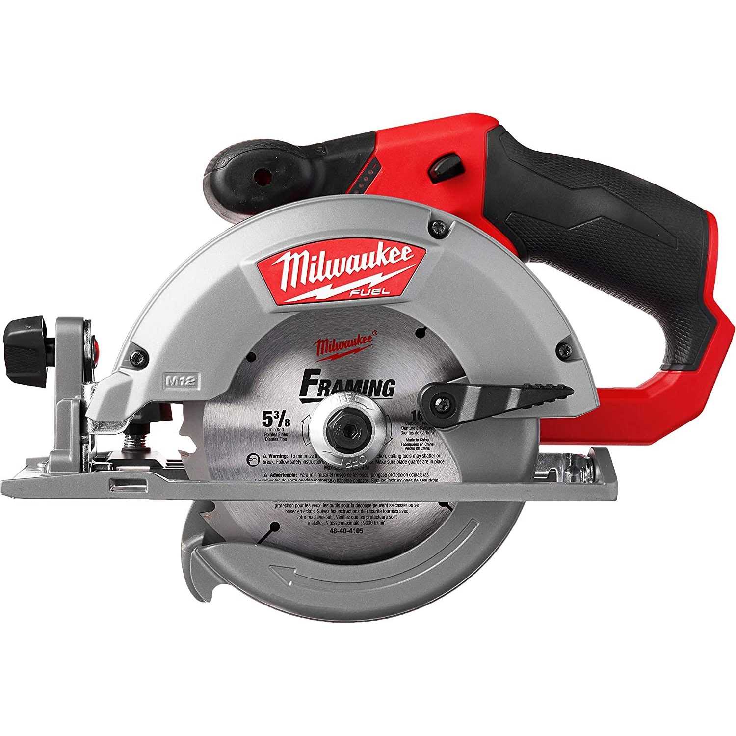 Milwaukee M12 FUEL Circular Saw 2530-20 - Cheap Fitting