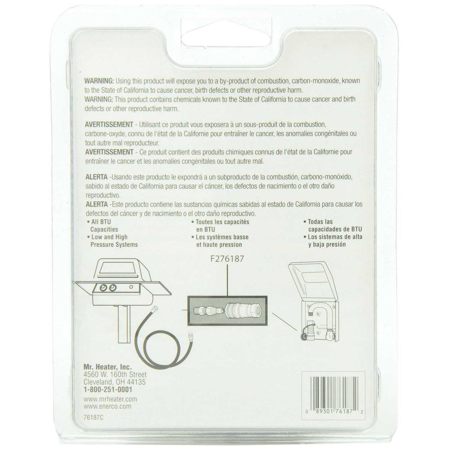 Mr Heater F276187 Quick Connector - Cheap Fitting