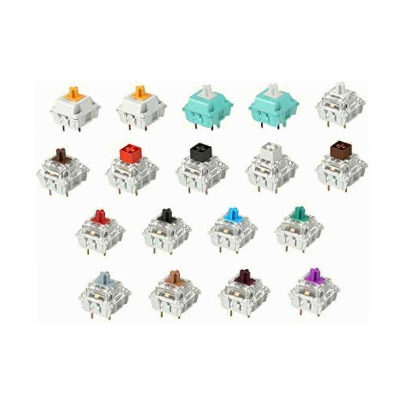 Glorious Mechanical Switch Tester Sample Pack - Cheap Fitting