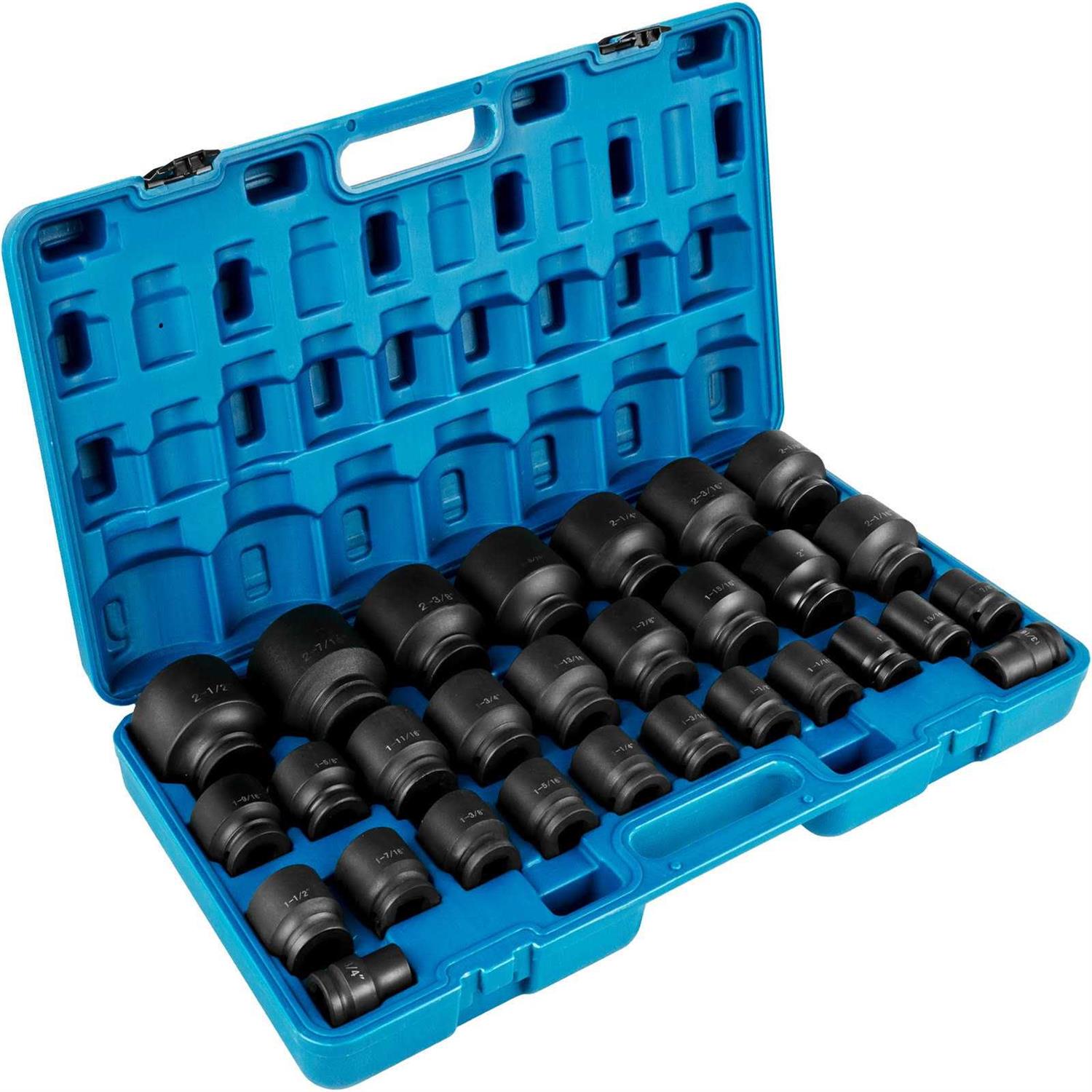 VEVOR Impact Socket Set 3/4 Inches 29 Piece Impact Sockets 6-Point Sockets - Cheap Fitting