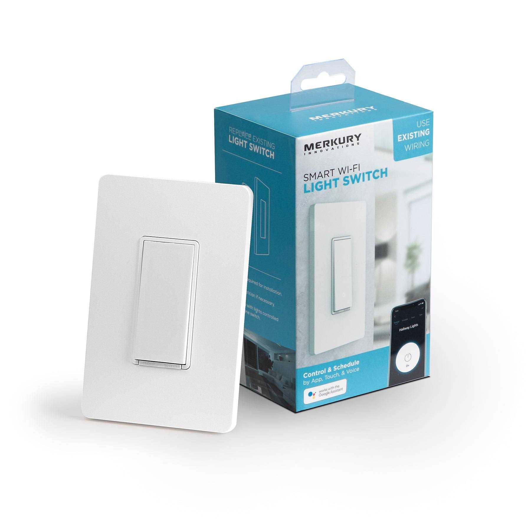 Merkury Innovations Smart Light Switch Requires 2.4Ghz Wifi - Cheap Fitting