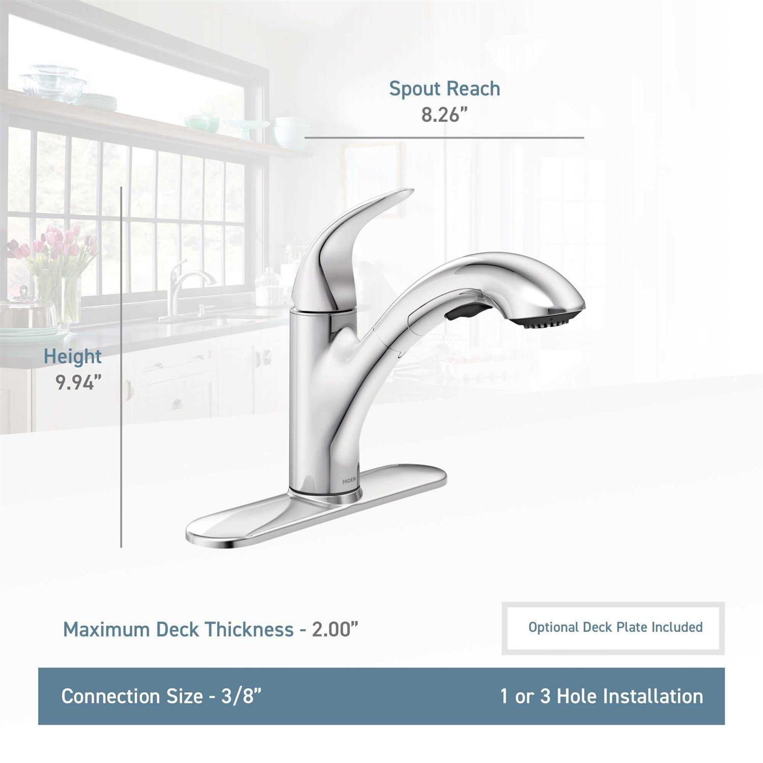 Moen Medina One-Handle Kitchen Faucet 87039 - Cheap Fitting