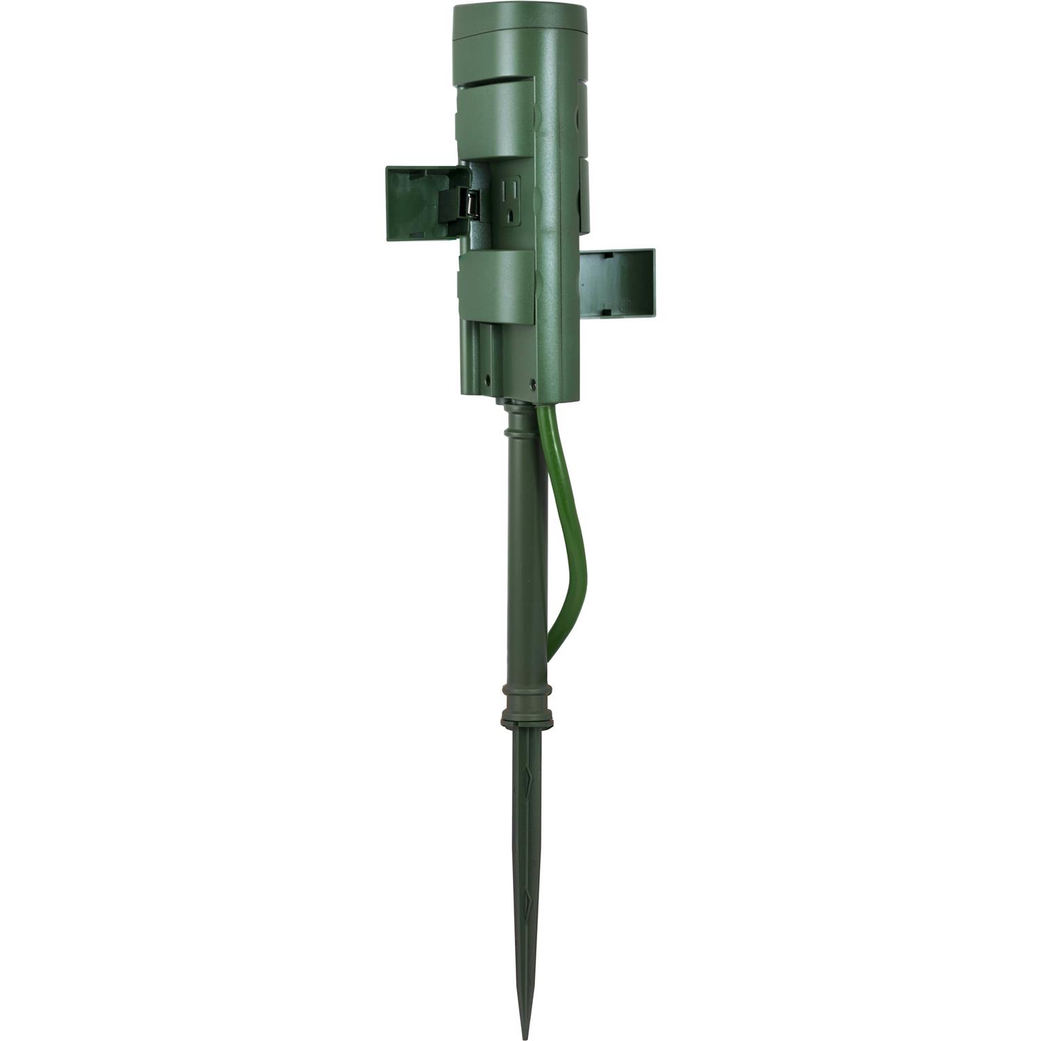 Enbrighten Outdoor 6-Outlet Wi-Fi Smart Yard Stake 51492 - Cheap Fitting