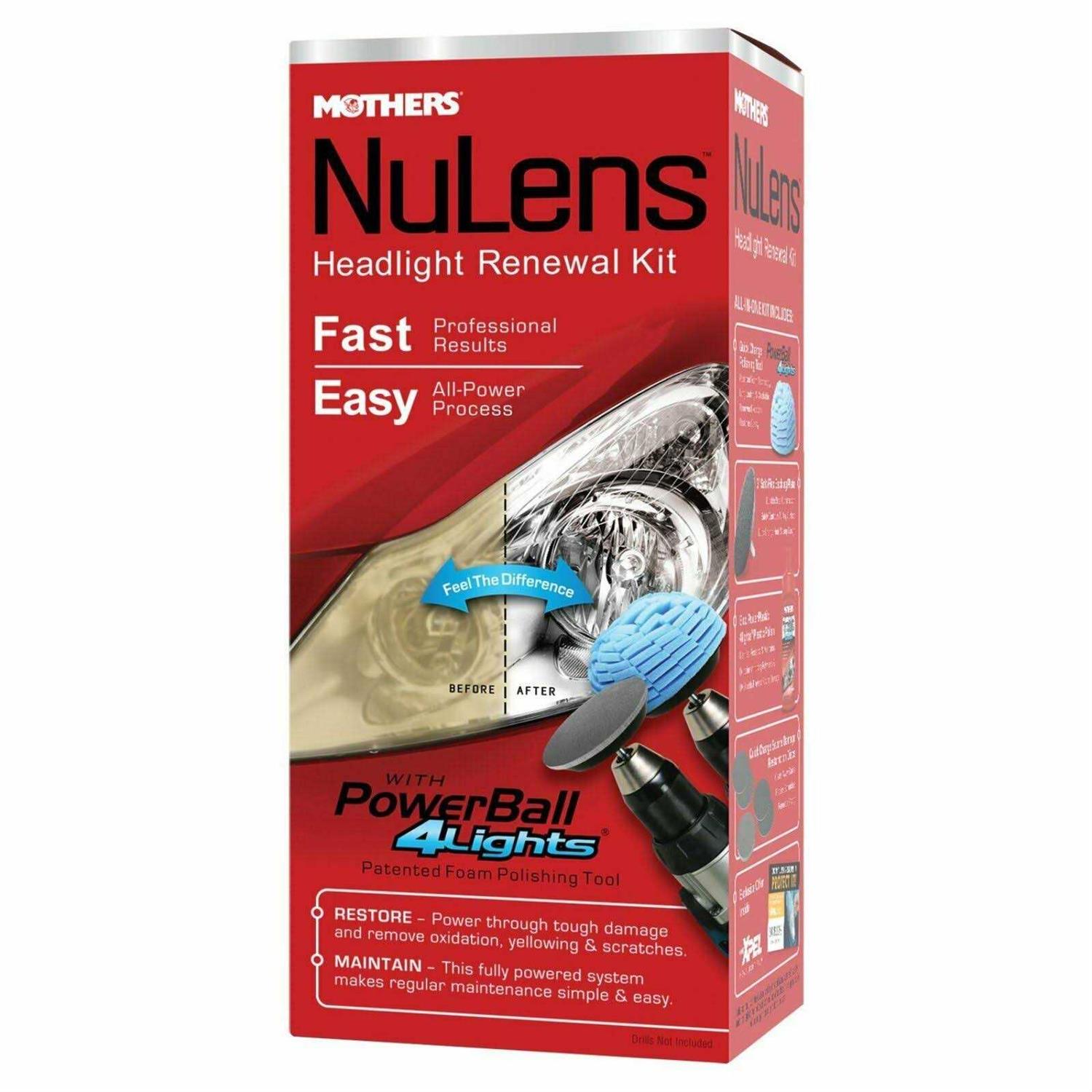 Mothers NuLens Headlight Renewal Kit 07251 - Cheap Fitting