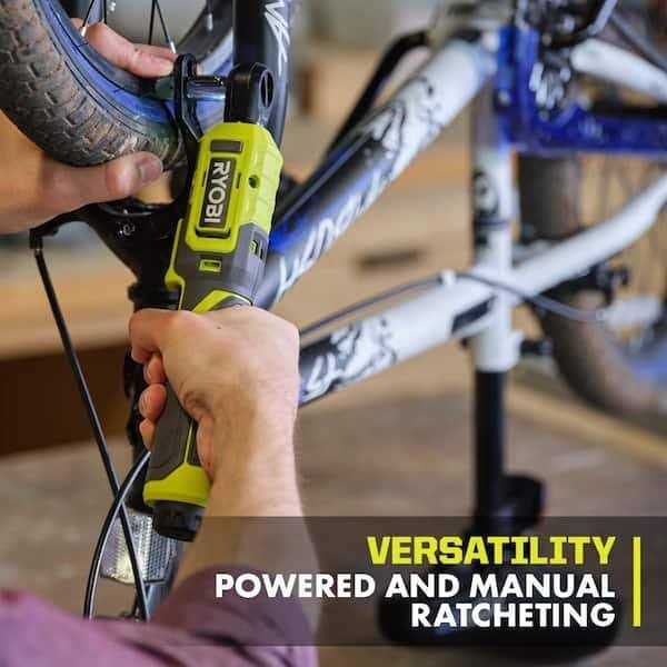 RYOBI USB Lithium 3/8 in. Ratchet Kit with 2.0 Ah Battery and USB Charging Cable - Cheap Fitting