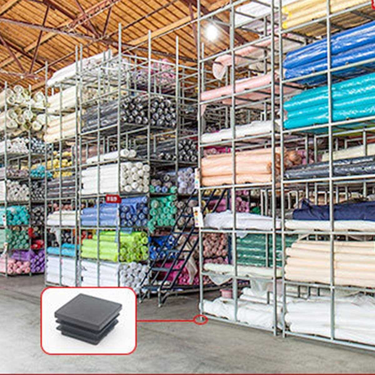 1 Inch Square Plastic Plug Tubing End Cap Suitable for Square Tube - Cheap Fitting