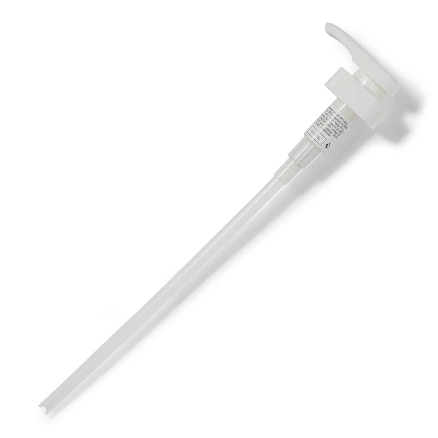 Salon Care White Gallon Dispenser Pump - Cheap Fitting