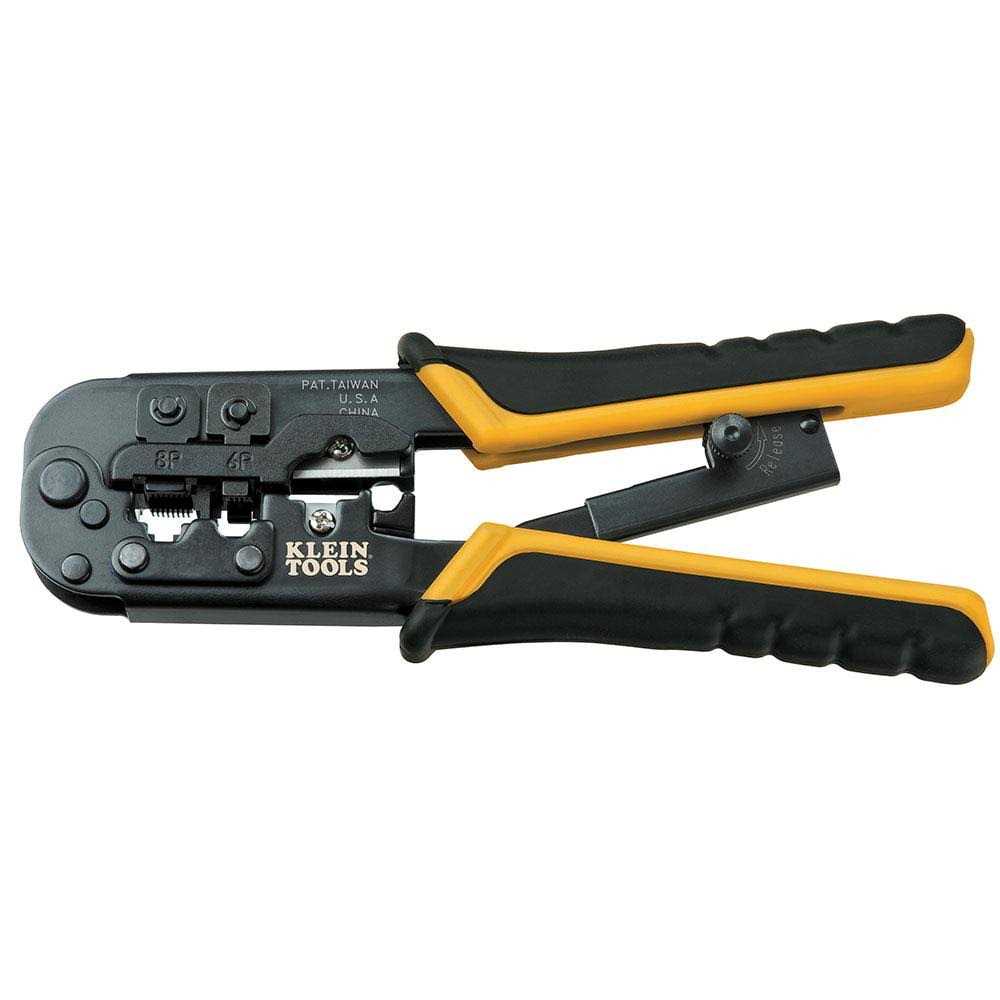 Klein Tools VDV226-011-SEN Ratcheting Modular Crimper/Stripper - Cheap Fitting