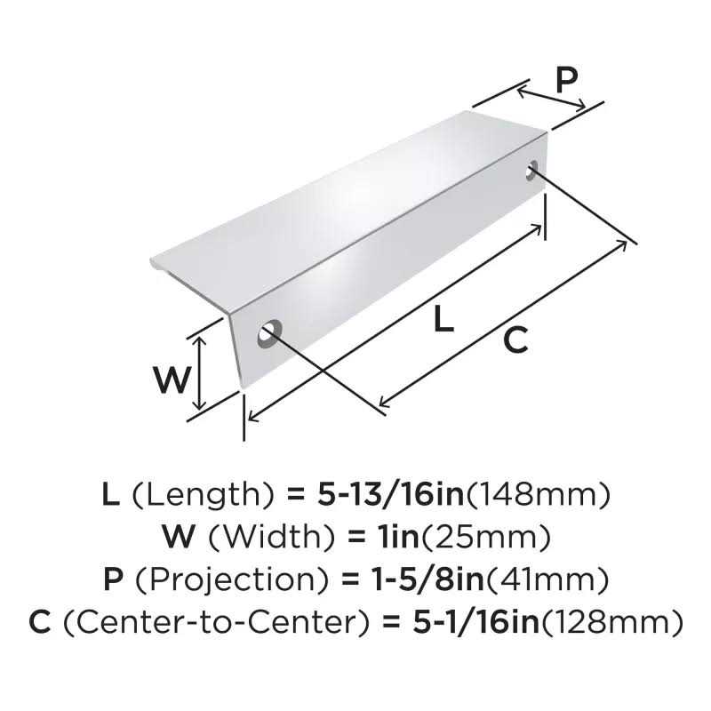 Amerock Edge Pull BP3657526 - Cheap Fitting
