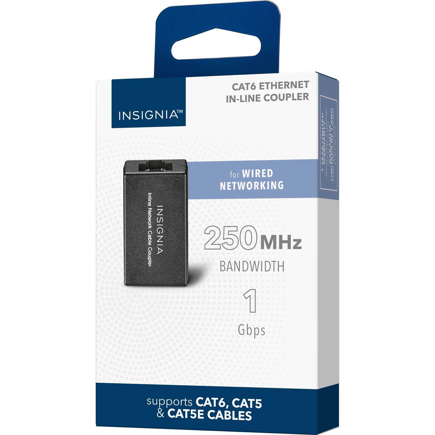 Insignia Cat-6 RJ-45 In-Line Coupler - Cheap Fitting