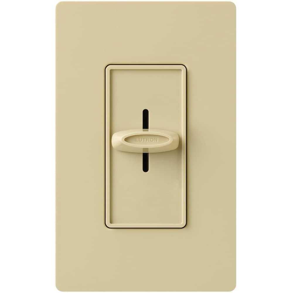 Lutron S-600-WH Skylark Slide-to-Off Dimmer - Cheap Fitting
