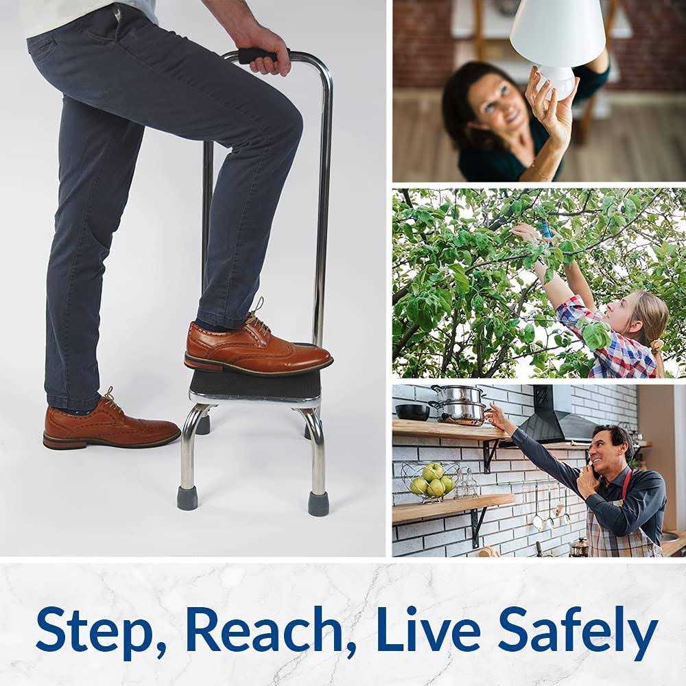 Bemis Step Stool with Grab Handle - Cheap Fitting