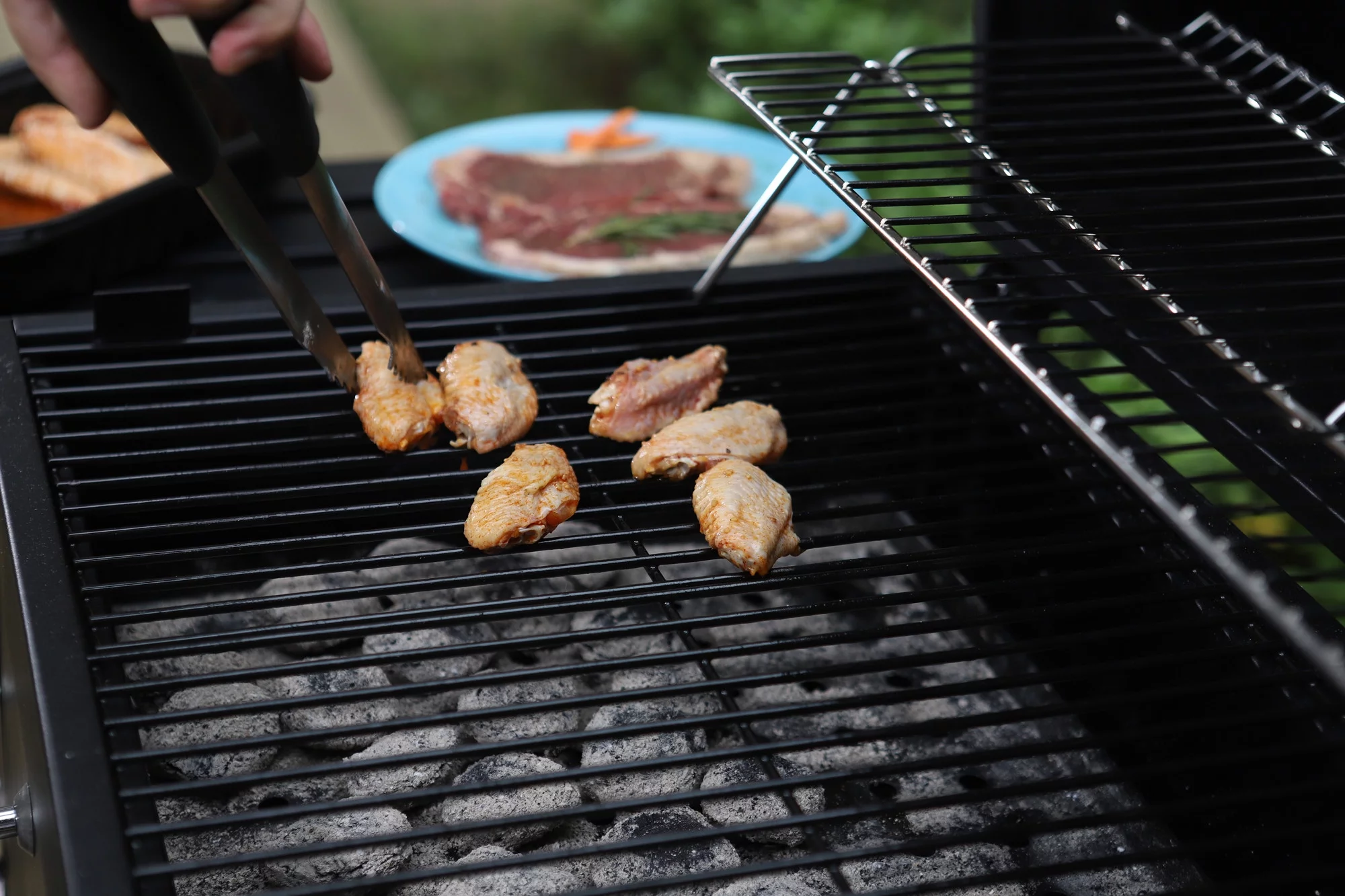 Summit Living 34'' Charcoal Grill Extra Large Portable BBQ  Grill, Black - Cheap Fitting