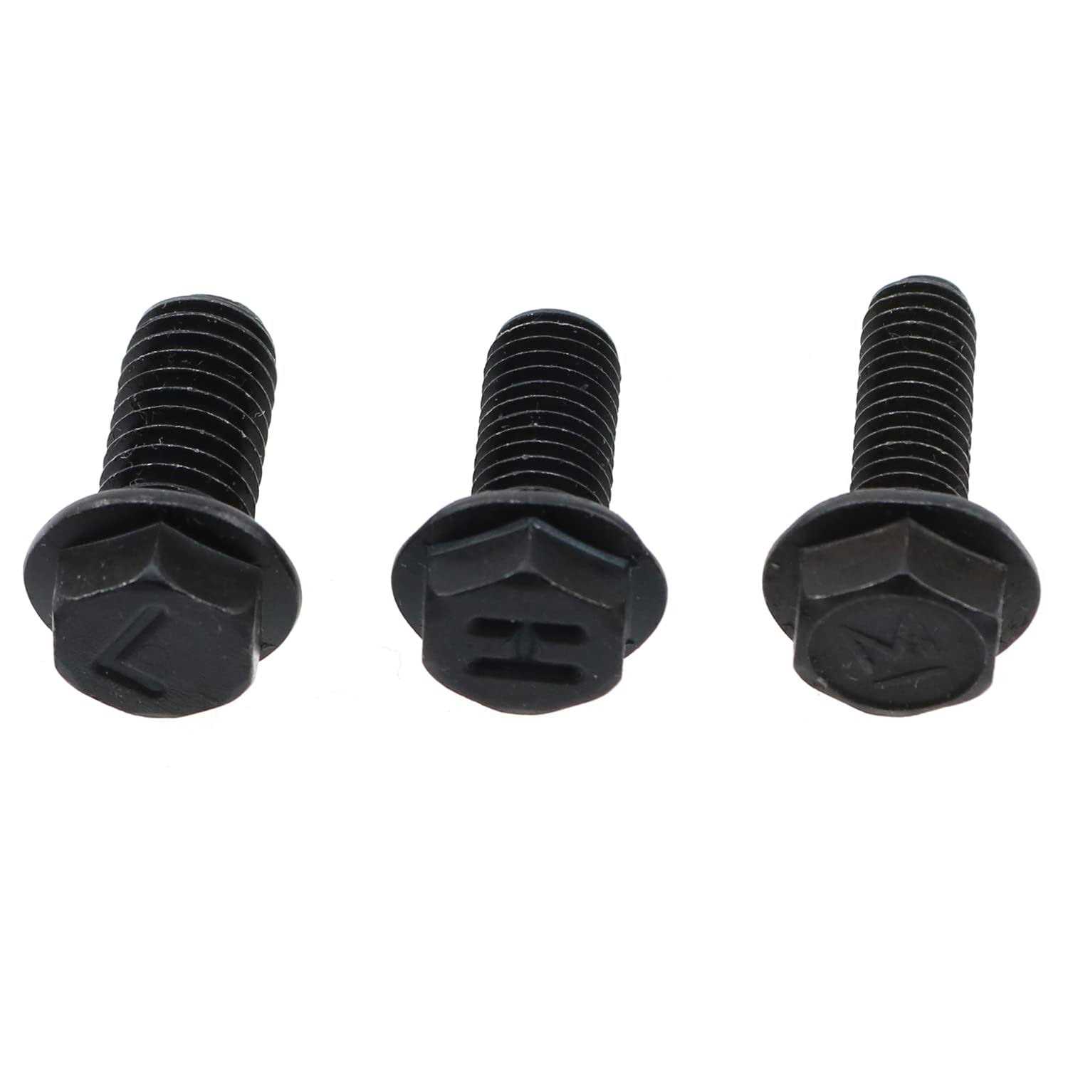 Reverse Thread Screws LUORNG 3PCS Black Metal 6mm 7mm 8mm Thread Reverse Screws for Makita 110/4100NB/NH DCA FF-110 Cutting Machine Left Hand Allen - Cheap Fitting