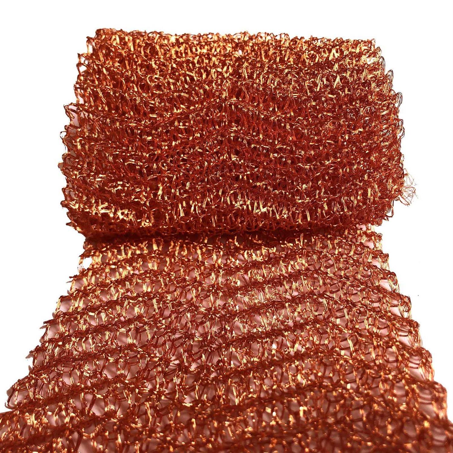 Arilaca Copper Mesh Rodent Mesh Sturdy Pure Copper Stuff-fit Wire Mesh for Gap Copper Blocker Fill Fabric 4 x 40 - Cheap Fitting