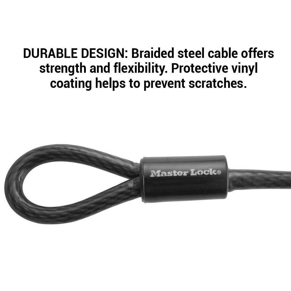 Master Lock Braided Cable 72DPF - Cheap Fitting