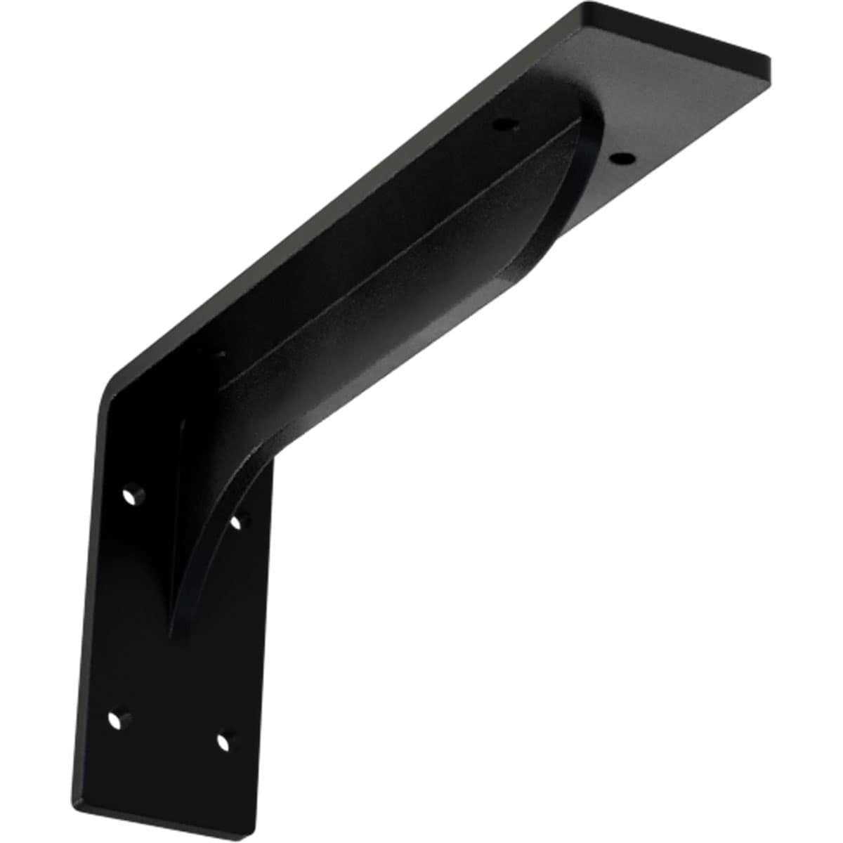 Ekena Millwork 2 inchW x 10 inchd x 4 3/4 inchh Embrey Steel Bracket BKTM02X10X04EBPBL - Cheap Fitting
