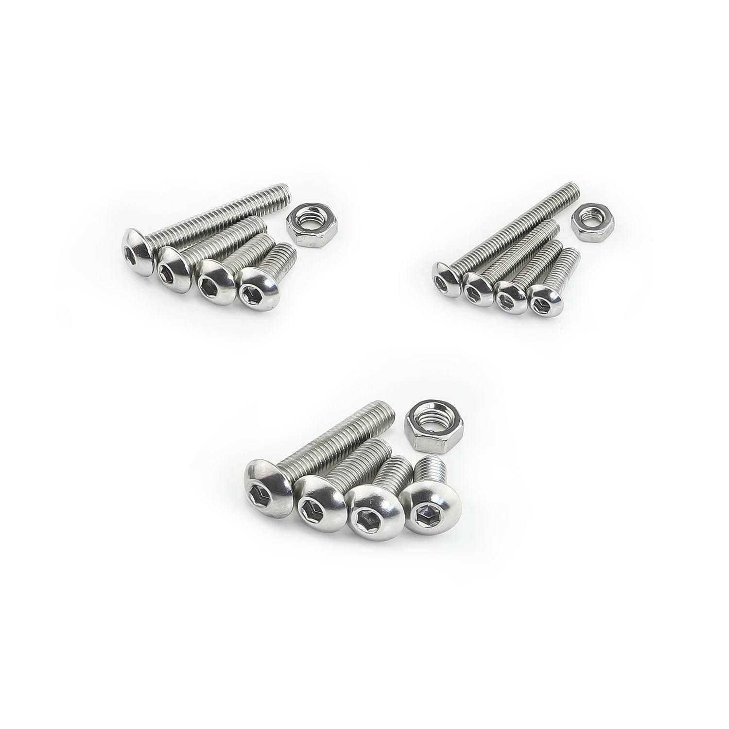 Sutemribor M3 M4 M5 Stainless Steel Button Head Hex Socket Head Cap - Cheap Fitting