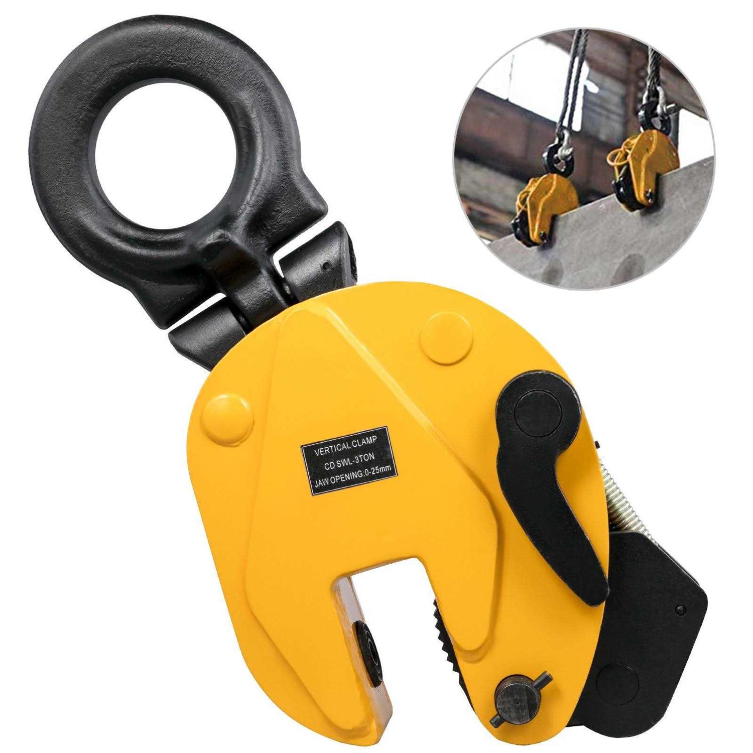VEVOR Lifting Clamp Working Load Vertical Plate Clamp Jaw Opening SDGBQ - Cheap Fitting
