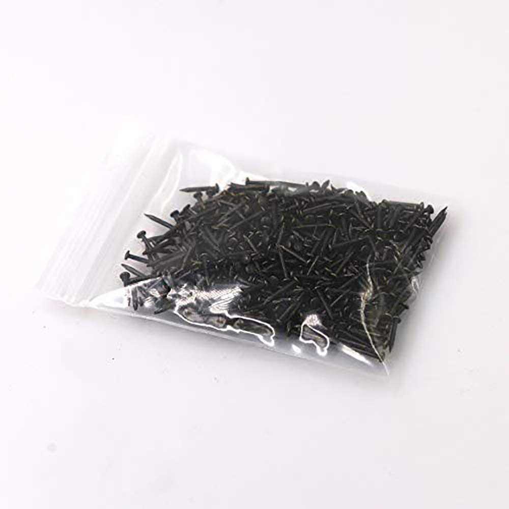 newlng Small Nail Round Head Tiny Nails String Art Nails Hand-Made Hardware Accessories Fasteners Mini Nails 500PCS 1 X 10mm Bronze - Cheap Fitting