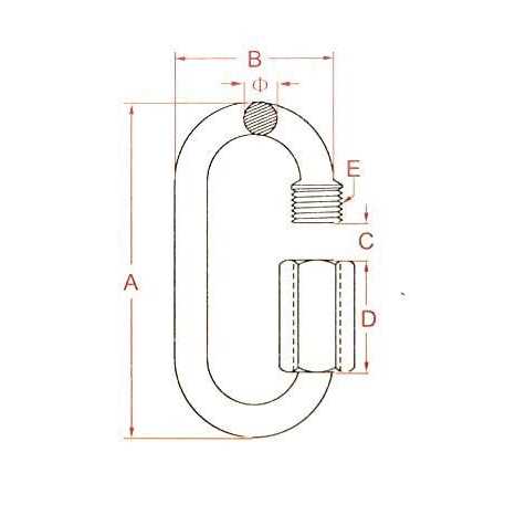 US Stainless Stainless Steel 316 Quick Link Marine Grade - Cheap Fitting