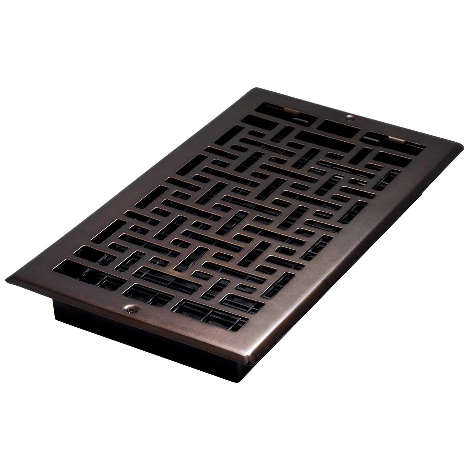Decor Grates 6 inch 12 inch Oriental Wall Register - Cheap Fitting