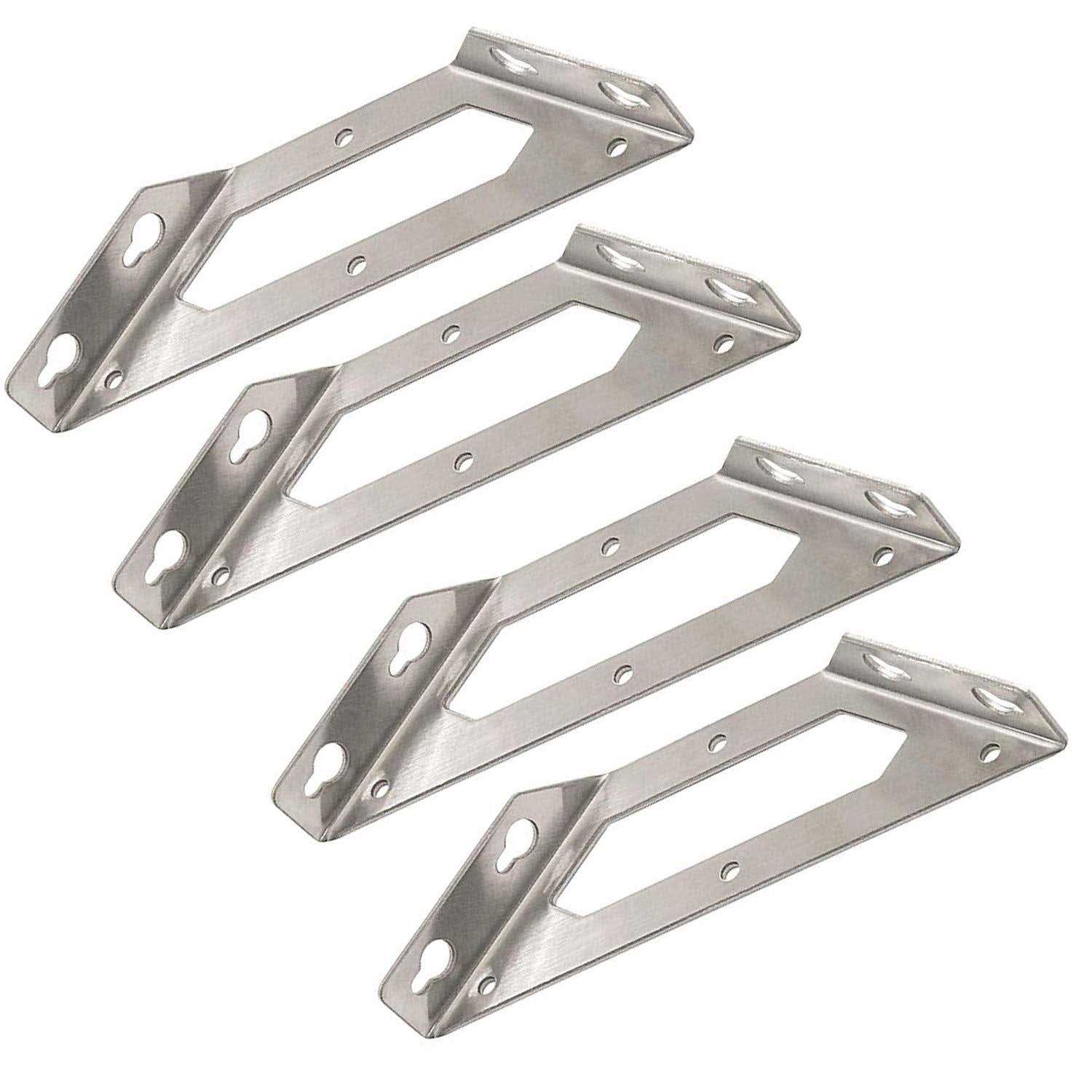 rannb Trapeziform Angle Brackets Stainless Steel Corner Braces - Cheap Fitting
