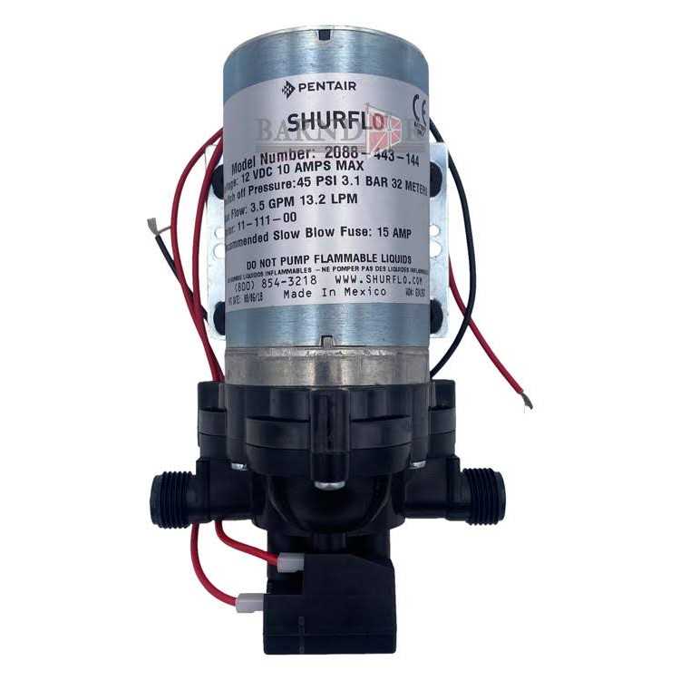 Shurflo 45 PSI Demand Pump 2088-443-144 - Cheap Fitting