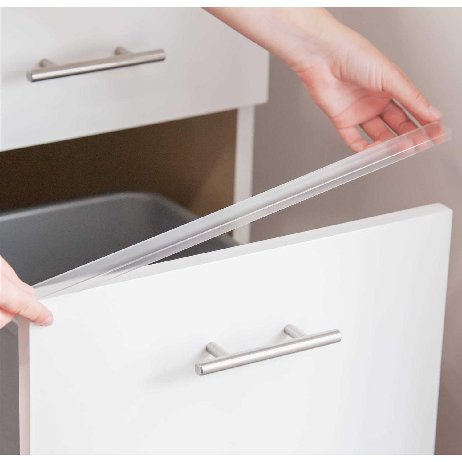 Cabinet HERO Slimline Slip on Cabinet Door Protector Edge Guard - Cheap Fitting