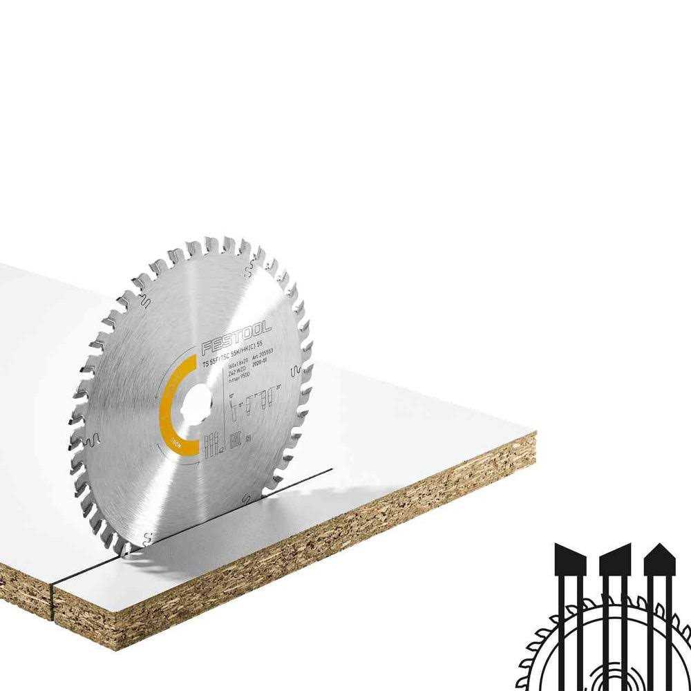 Festool 495377 Fine 48-Tooth Saw Blade for TS 55 - Cheap Fitting