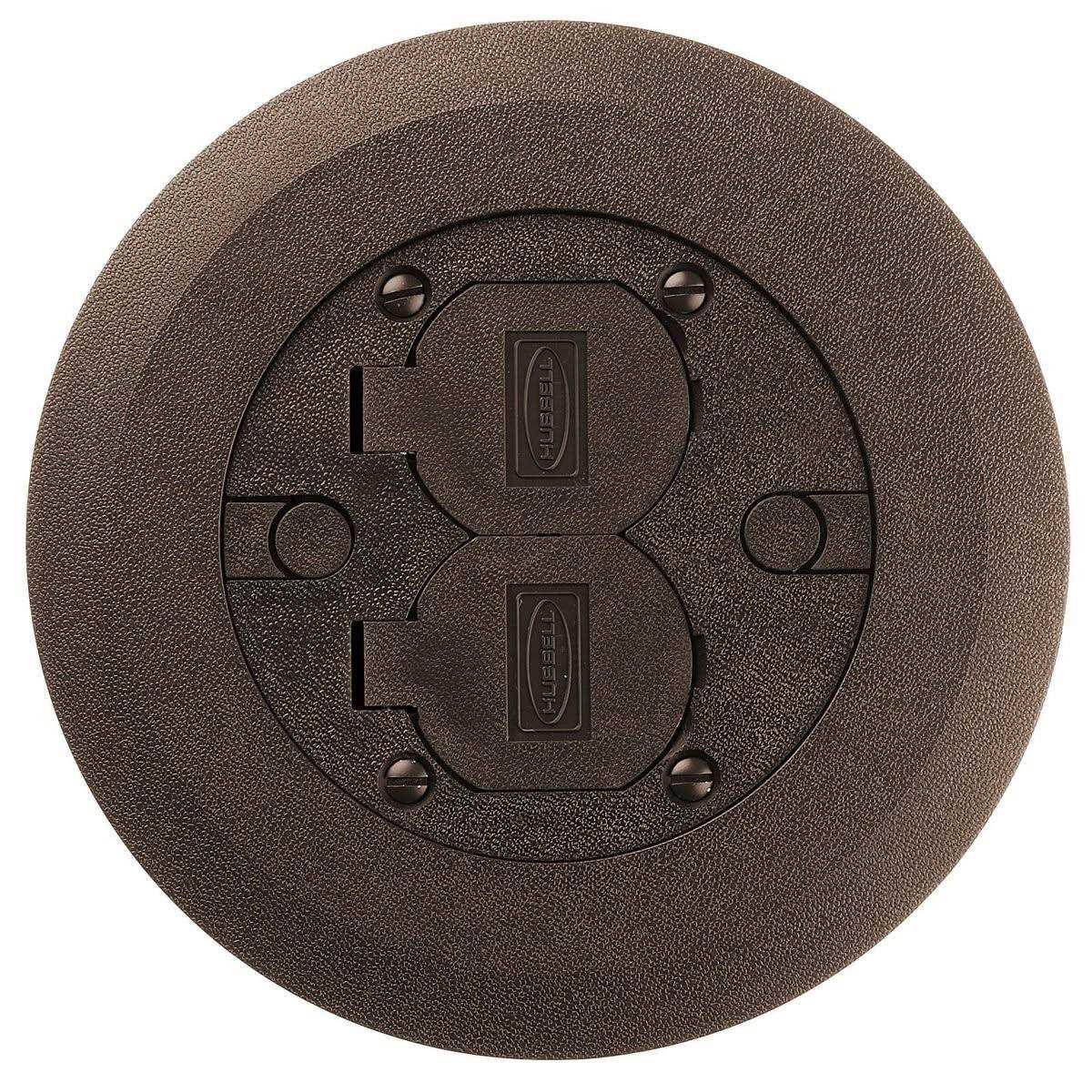 Hubbell 34251 Floor Box Cover and Flange PFBCBRA - Cheap Fitting