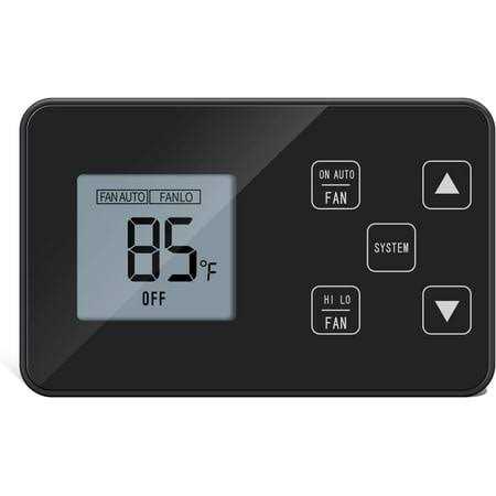 RV Thermostat Briidea RV LCD Screen Digital Thermostat - Cheap Fitting