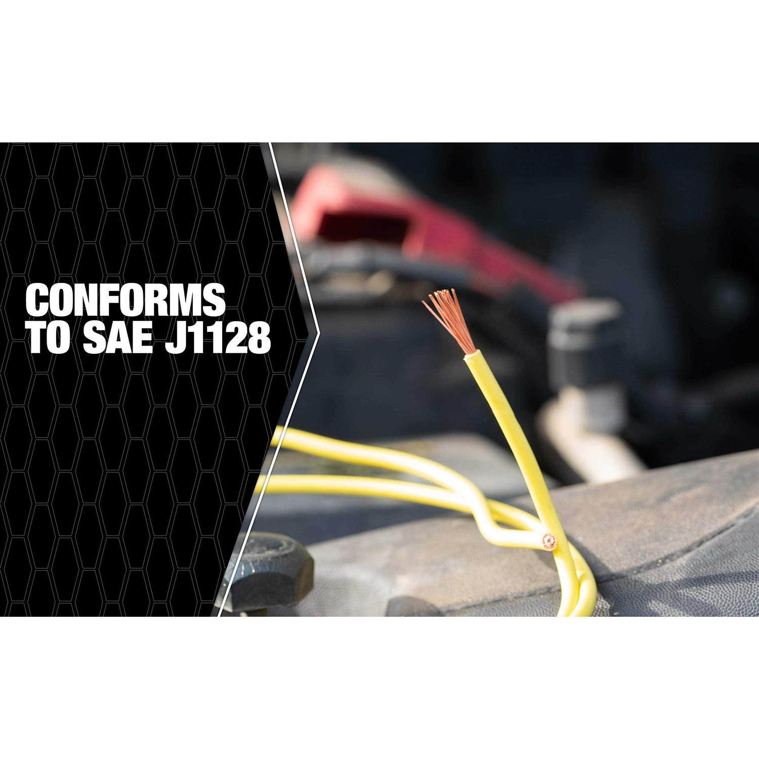 Coleman Cable 100 ft Gauge Primary Wire - Cheap Fitting