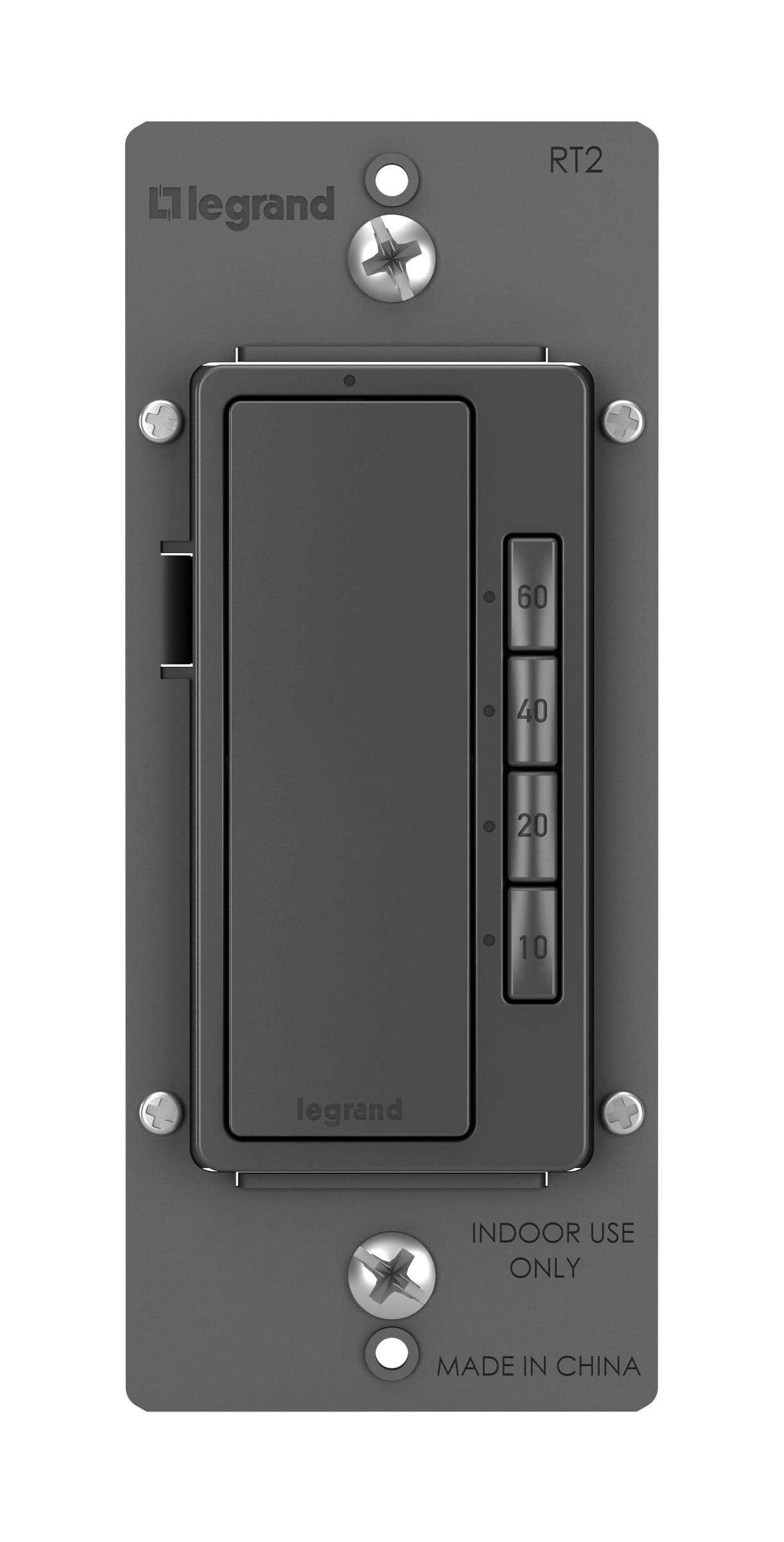 Legrand Radiant 4-Button Digital Timer RT2BK - Cheap Fitting