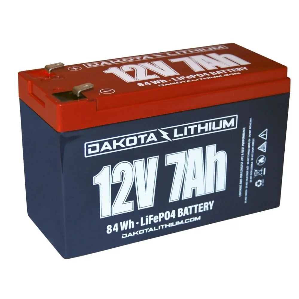 Dakota Lithium Battery 12V 7Ah Lifepo4 - Cheap Fitting