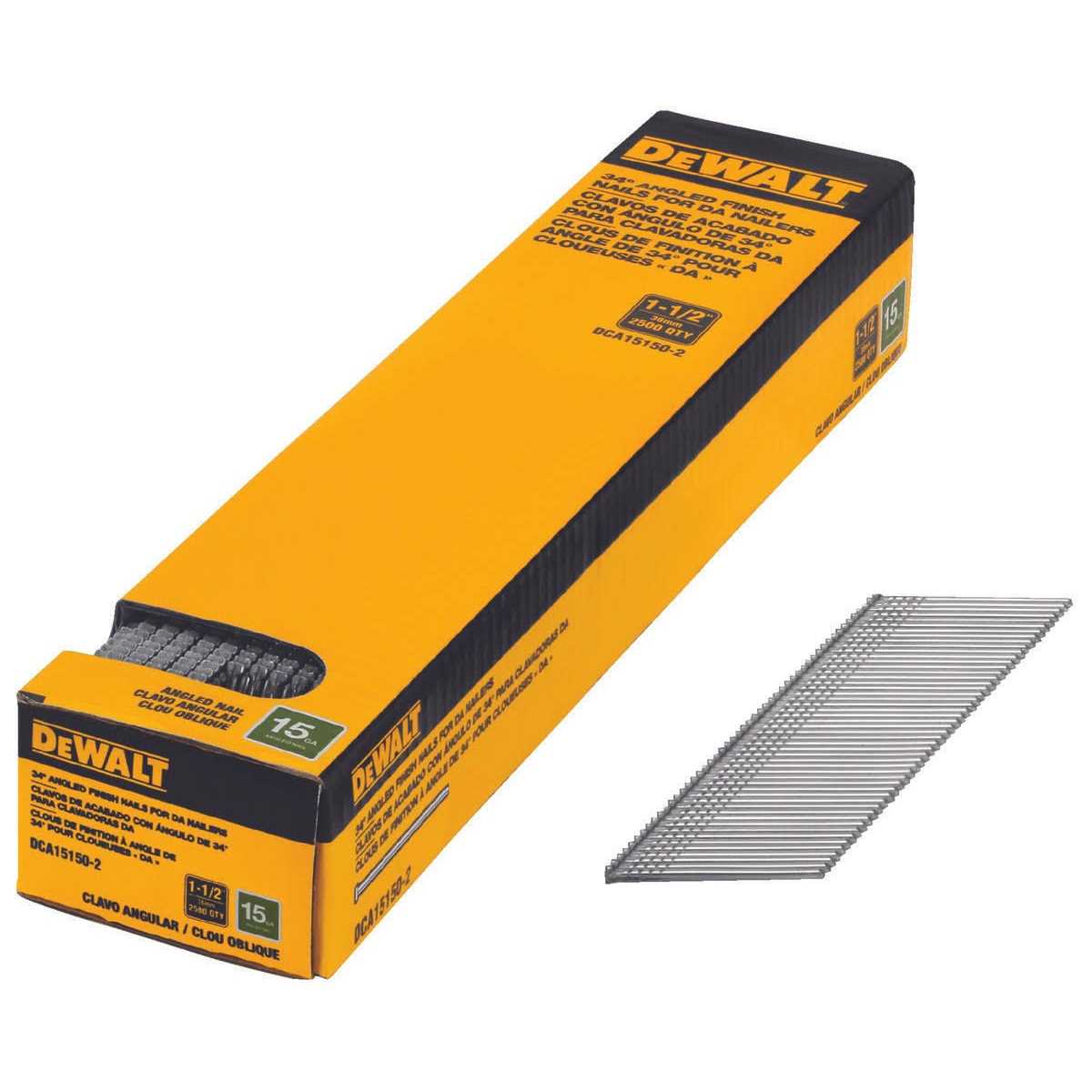 DeWalt DCA15150-2 Finish Nail - Cheap Fitting