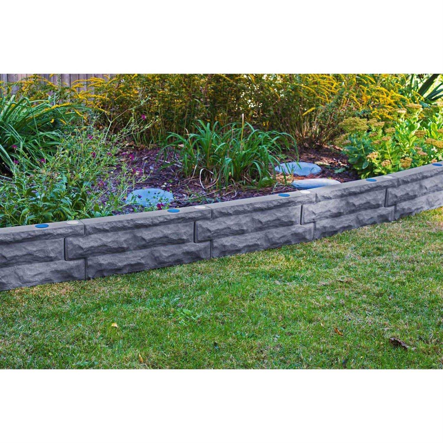Good Ideas Garden Wizard 2 ft Landscape Border Wall - Cheap Fitting
