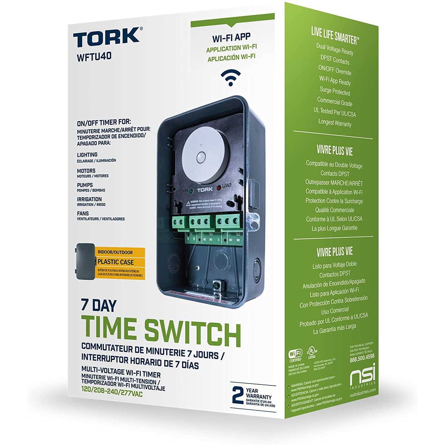 Tork WFTU40 Wi-Fi Time Switch - Cheap Fitting