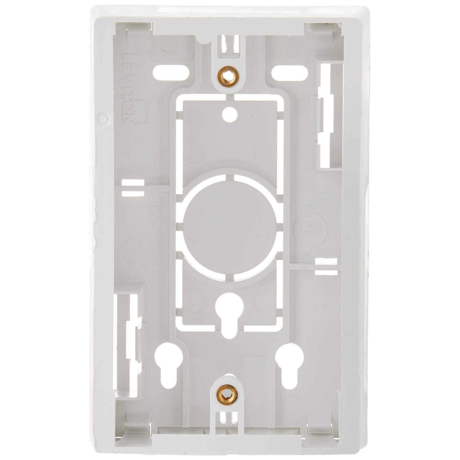 Leviton Surface Mount Box - Cheap Fitting