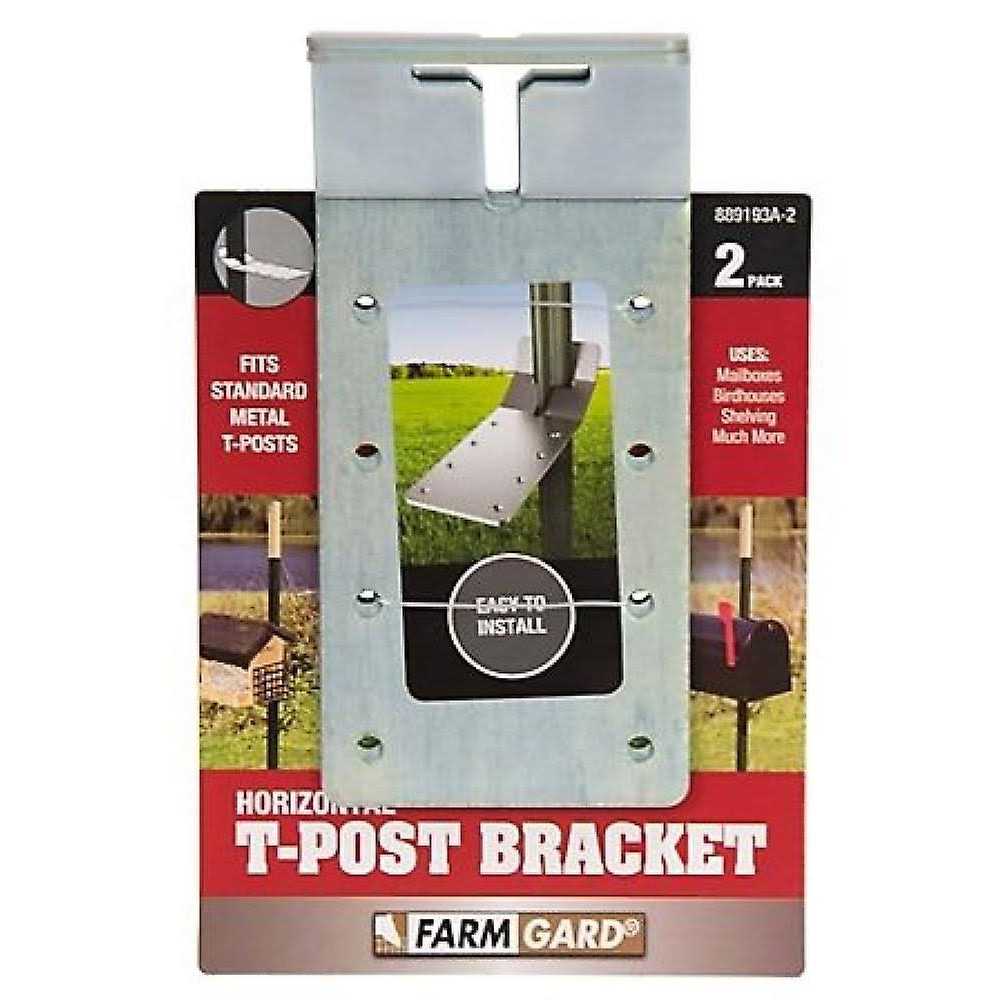 FARMGARD Horizontal T-Post Bracket - Cheap Fitting