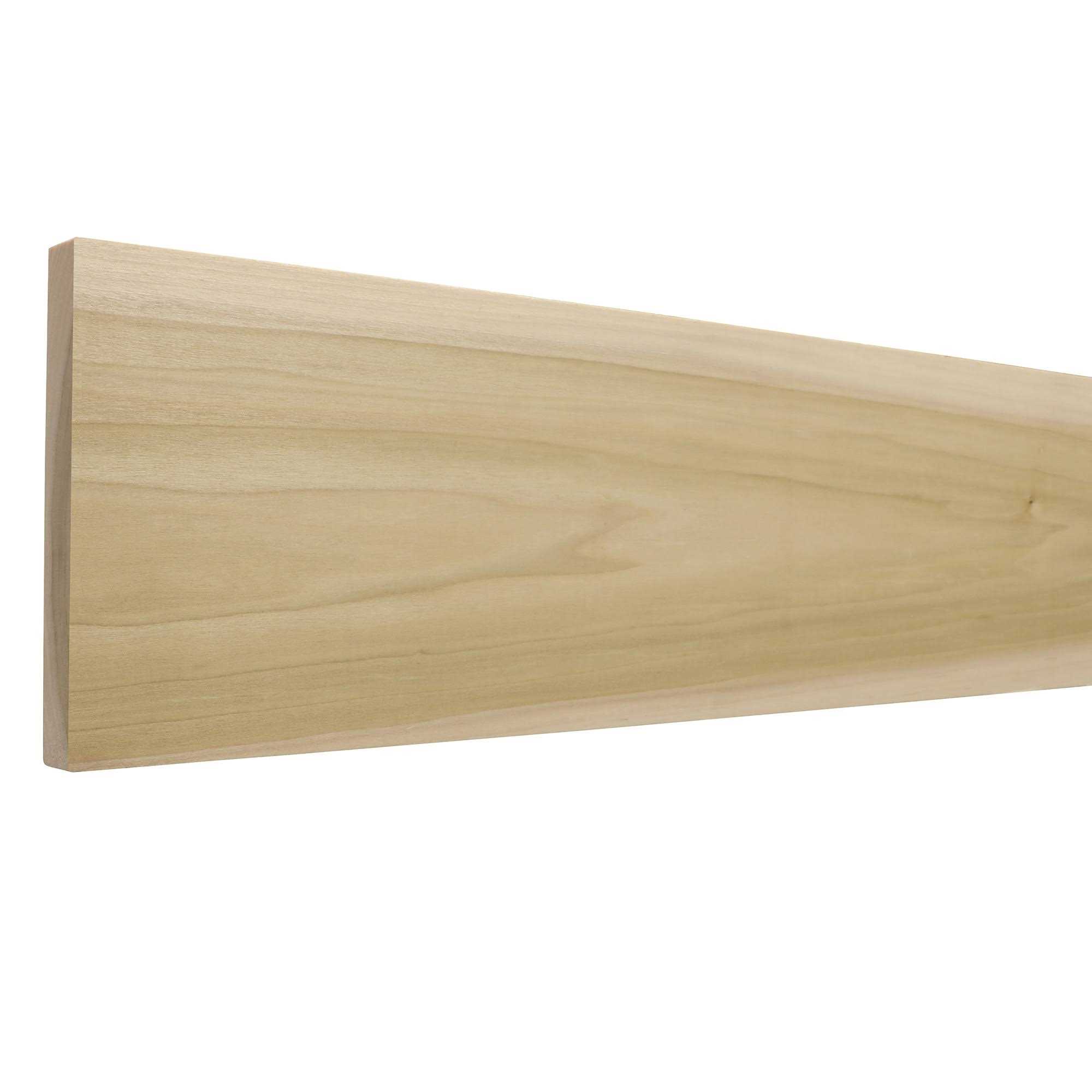 Unbranded 1/2-in x 6-in x 4-ft Unfinished Poplar Board - Cheap Fitting
