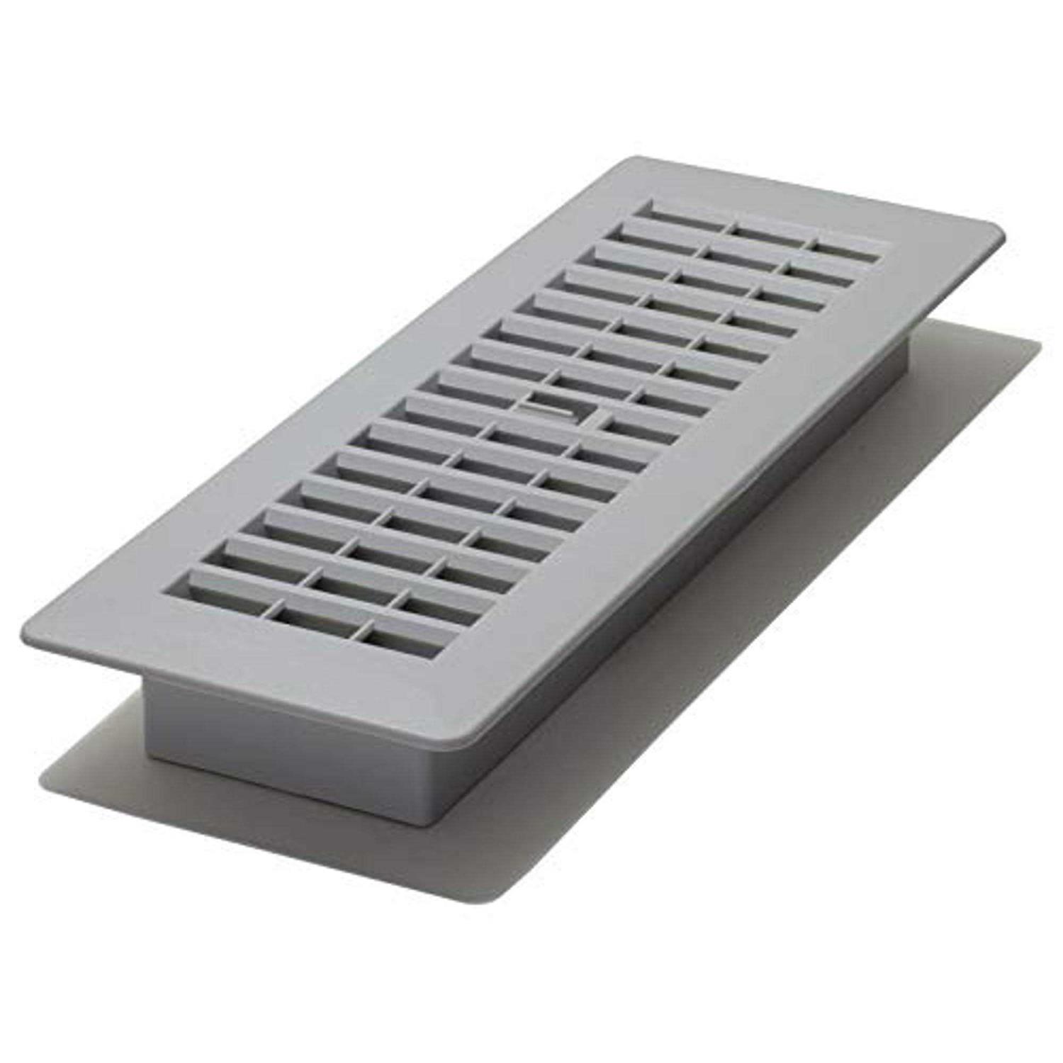Decor Grates 4-Inch Plastic Floor Register - Cheap Fitting