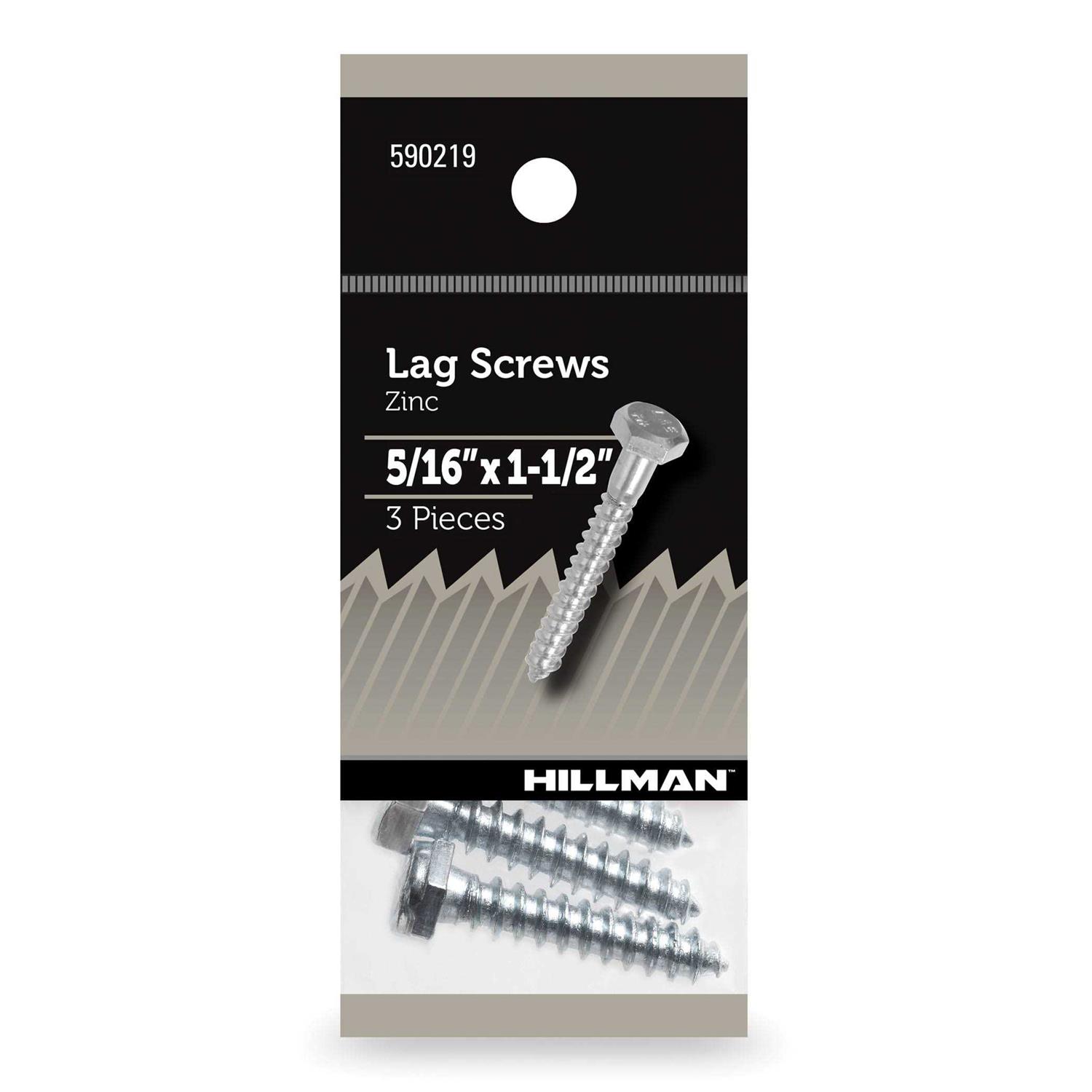 Hillman Lag Screws - Cheap Fitting